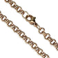 TK2438R - IP Rose Gold(Ion Plating) Stainless Steel Chain with No Stone-1