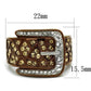TK2770 - Two Tone IP Light Brown (IP Light coffee) Stainless Steel Ring with Top Grade Crystal  in Citrine Yellow-1