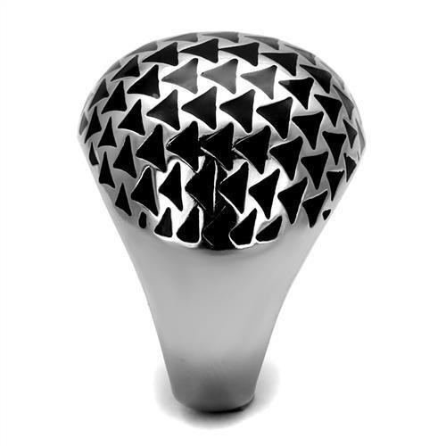 TK2830 - High polished (no plating) Stainless Steel Ring with No Stone-3