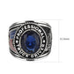 TK30320 - Trucker Ring in Montana Blue-1