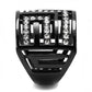 TK3134 - IP Light Black  (IP Gun) Stainless Steel Ring with Top Grade Crystal  in Clear-3