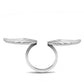 TK3145 - High polished (no plating) Stainless Steel Ring with No Stone-2