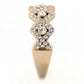 TK3237 - IP Rose Gold(Ion Plating) Stainless Steel Ring with Top Grade Crystal  in Clear-3