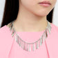 TK3499 - High polished (no plating) Stainless Steel Necklace with No Stone-2