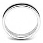 TK3502 - Two-Tone IP Black (Ion Plating) Stainless Steel Ring with No Stone-2