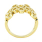 TK3569 - IP Gold(Ion Plating) Stainless Steel Ring with No Stone-2
