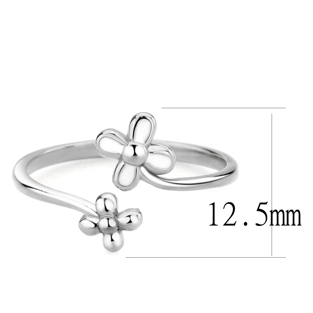 TK3631N -  Stainless Steel Ring with No Stone  No Plated (High Polished)-2