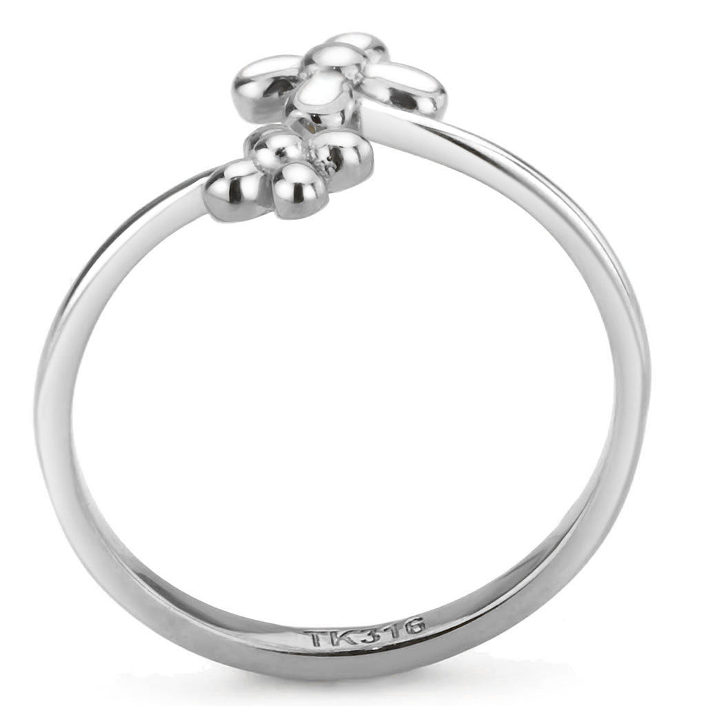 TK3631N -  Stainless Steel Ring with No Stone  No Plated (High Polished)-3