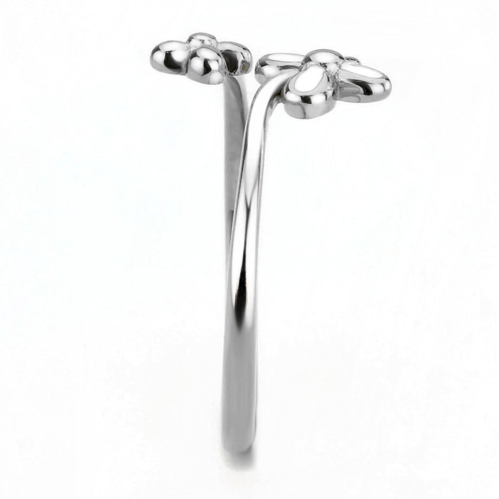 TK3631N -  Stainless Steel Ring with No Stone  No Plated (High Polished)-4