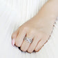 TK3633 - High polished (no plating) Stainless Steel Ring with AAA Grade CZ  in Clear-4