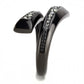 TK3692 - IP Black(Ion Plating) Stainless Steel Ring with Top Grade Crystal  in Black Diamond-3