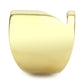 TK3715 - IP Gold(Ion Plating) Stainless Steel Ring with Top Grade Crystal  in Clear-3