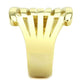 TK3717 - IP Gold(Ion Plating) Stainless Steel Ring with No Stone-3