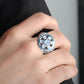 TK3762 - High polished (no plating) Stainless Steel Ring with AAA Grade CZ in Clear-4