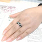 TK3773 - High polished (no plating) Stainless Steel Ring with Top Grade Crystal in Clear-4