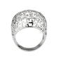 TK3802 - High polished (no plating) Stainless Steel Ring with NoStone in No Stone-2