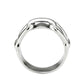 TK3803 - High polished (no plating) Stainless Steel Ring with NoStone in No Stone-2
