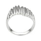 TK3804 - High polished (no plating) Stainless Steel Ring with NoStone in No Stone-2