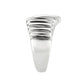 TK3804 - High polished (no plating) Stainless Steel Ring with NoStone in No Stone-3