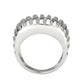 TK3805 - High polished (no plating) Stainless Steel Ring with NoStone in No Stone-2