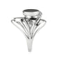 TK3821 - High polished (no plating) Stainless Steel Ring with AAA Grade CZ in Clear-4
