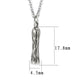 TK3853I High Polished Stainless Steel Chain Initial Pendant - Letter I-2