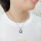 TK3853Q High Polished Stainless Steel Chain Initial Pendant - Letter Q-1