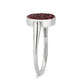 TK385407 - High polished (no plating) Stainless Steel Ring with Top Grade Crystal in Light Siam-4