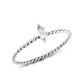 TK3860 - High polished (no plating) Stainless Steel Ring with AAA Grade CZ in Clear-0