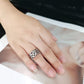 TK3865 - High polished (no plating) Stainless Steel Ring with NoStone in No Stone-4