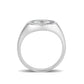 TK3874 - High polished (no plating) Stainless Steel Ring with Epoxy in No Stone-4