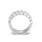 TK3877 - High polished (no plating) Stainless Steel Ring with AAA Grade CZ in Clear-2