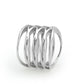 TK3884 - High polished (no plating) Stainless Steel Ring with NoStone in No Stone-3