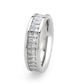 TK3914 - High polished (no plating) Stainless Steel Ring with AAA Grade CZ in Clear-3
