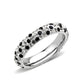 TK3917 - High polished (no plating) Stainless Steel Ring with Top Grade Crystal in MultiColor-0
