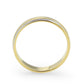 TK3918 - Two Tone IP Gold (Ion Plating) Stainless Steel Ring with NoStone in No Stone-2