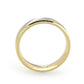 TK3919 - Two Tone IP Gold (Ion Plating) Stainless Steel Ring with NoStone in No Stone-2