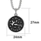TK3922 - High polished (no plating) Stainless Steel Chain Pendant with NoStone in No Stone-0