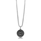 TK3924 - High polished (no plating) Stainless Steel Chain Pendant with NoStone in No Stone-1