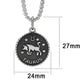 TK3928 - High polished (no plating) Stainless Steel Chain Pendant with NoStone in No Stone-0