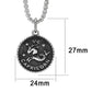 TK3929 - High polished (no plating) Stainless Steel Chain Pendant with NoStone in No Stone-0
