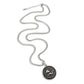 TK3929 - High polished (no plating) Stainless Steel Chain Pendant with NoStone in No Stone-3
