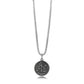 TK3930 - High polished (no plating) Stainless Steel Chain Pendant with NoStone in No Stone-1