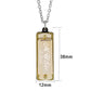 TK3937 - Two Tone IP Gold (Ion Plating) Stainless Steel Chain Pendant with NoStone in No Stone-0