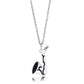 TK3938 - High polished (no plating) Stainless Steel Chain Pendant with NoStone in No Stone-3