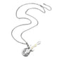 TK3939 - Two Tone IP Gold (Ion Plating) Stainless Steel Chain Pendant with NoStone in No Stone-2