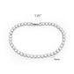 TK3947 - High polished (no plating) Stainless Steel Bracelet with AAA Grade CZ in Clear-1