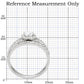 TS004 - Rhodium 925 Sterling Silver Ring with AAA Grade CZ  in Clear-1