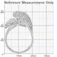 TS032 - Rhodium 925 Sterling Silver Ring with AAA Grade CZ  in Clear-1