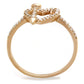 TS281 - Rose Gold 925 Sterling Silver Ring with AAA Grade CZ  in Clear-2